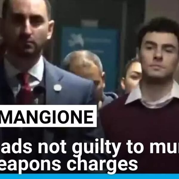 Luigi Mangione Pleads Not Guilty to Murder and Weapons Charges