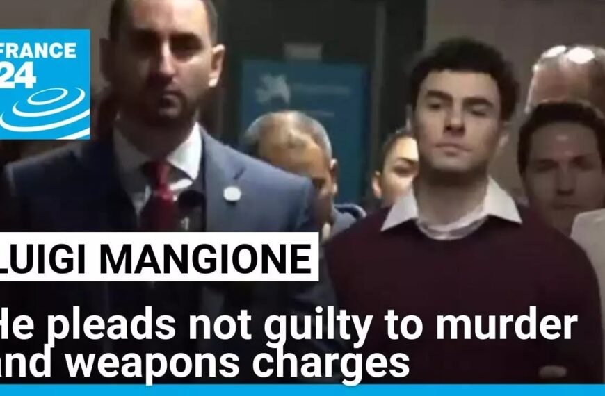 Luigi Mangione Pleads Not Guilty to Murder and Weapons Charges