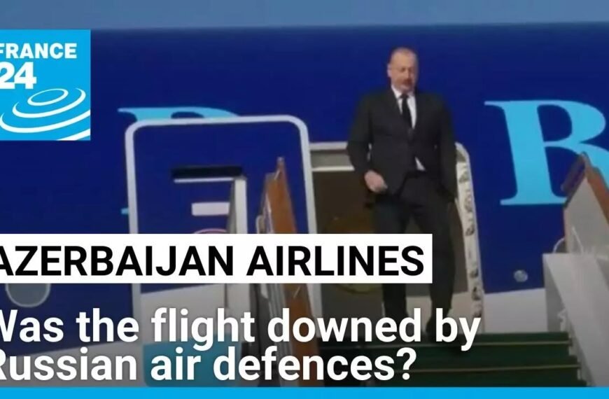 Azerbaijan Airlines Flight Reportedly Downed by Russian Air Defenses, Sources Claim