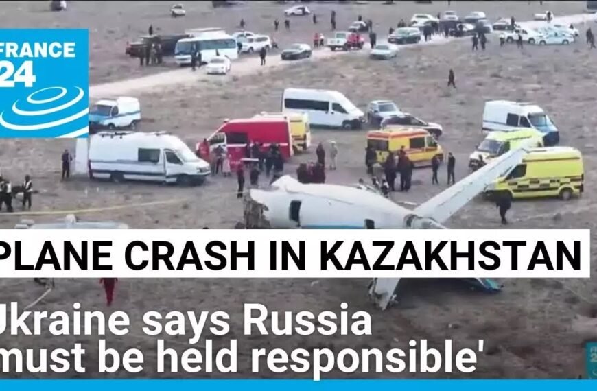 Ukraine Calls for Russia to be Held Accountable for Azerbaijan Plane Crash