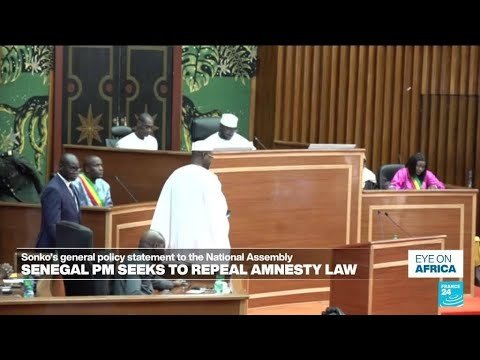 Senegal’s PM Proposes Repeal of Macky Sall’s Amnesty Law in Ousmane Sonko’s 2050 General Policy Statement