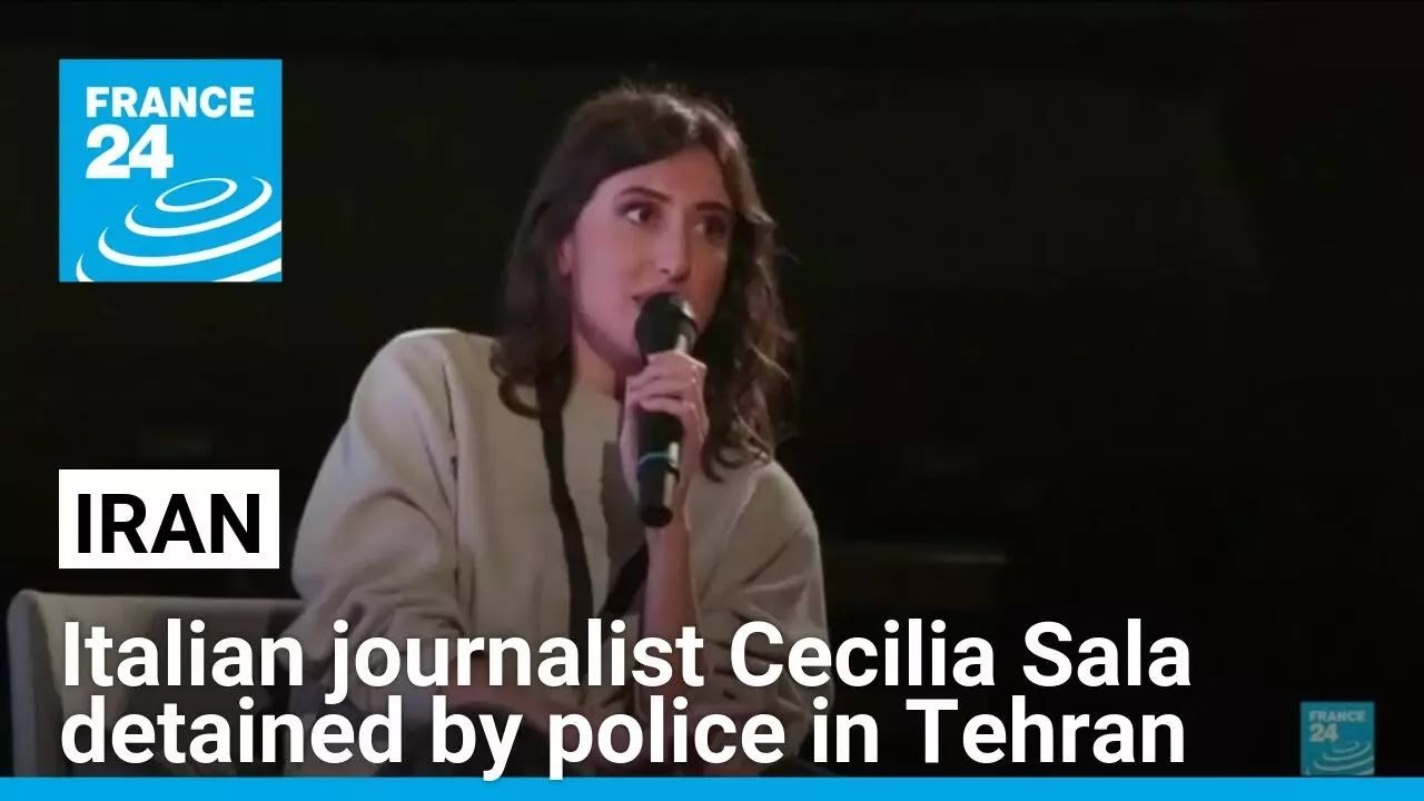 Italian Journalist Cecilia Sala Detained by Police in Tehran, Reports FRANCE 24 English