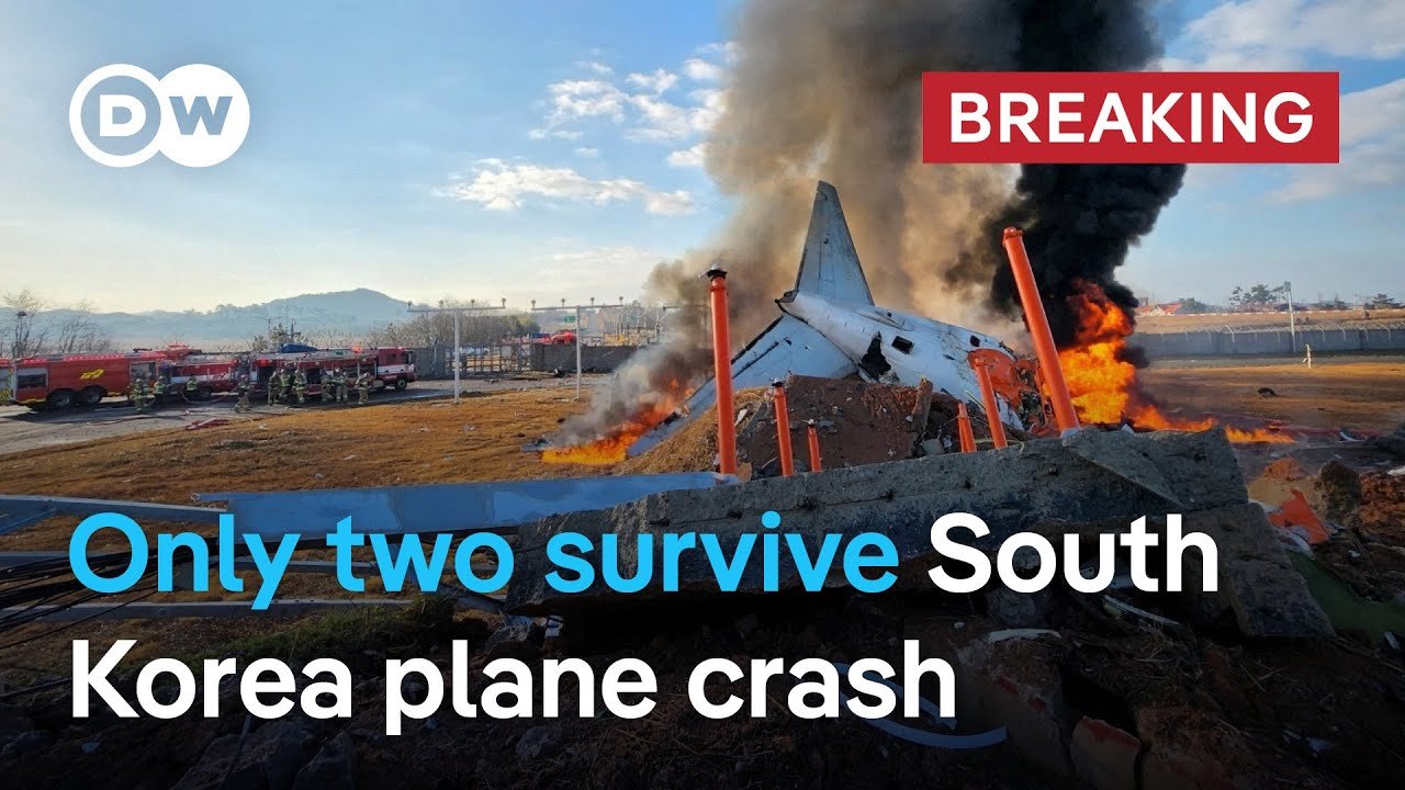 South Korea Faces Its Worst Airline Disaster, Reports DW News