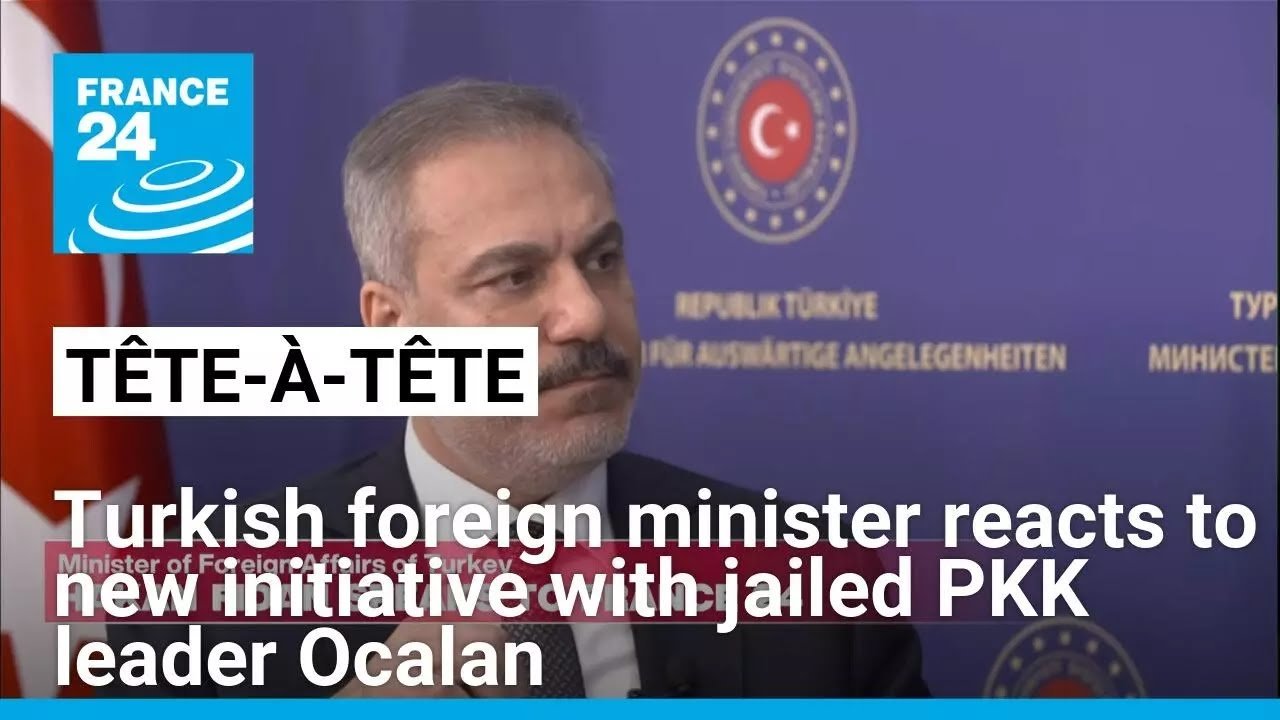 Turkish Foreign Minister Responds to Initiative Involving Jailed PKK Leader Ocalan: FRANCE 24 Report