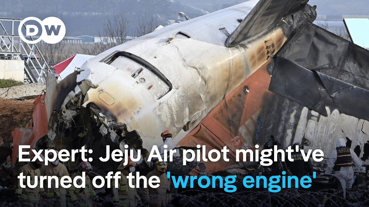 Aviation Expert Suggests Incorrect Engine Shutdown May Have Caused South Korea Plane Crash