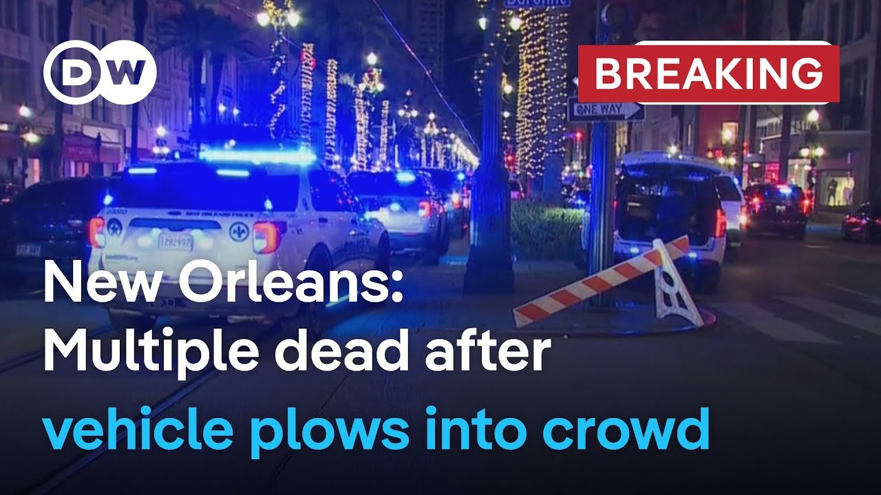 Several Feared Dead and Injured as Vehicle Hits Crowd on New Orleans’ Bourbon Street