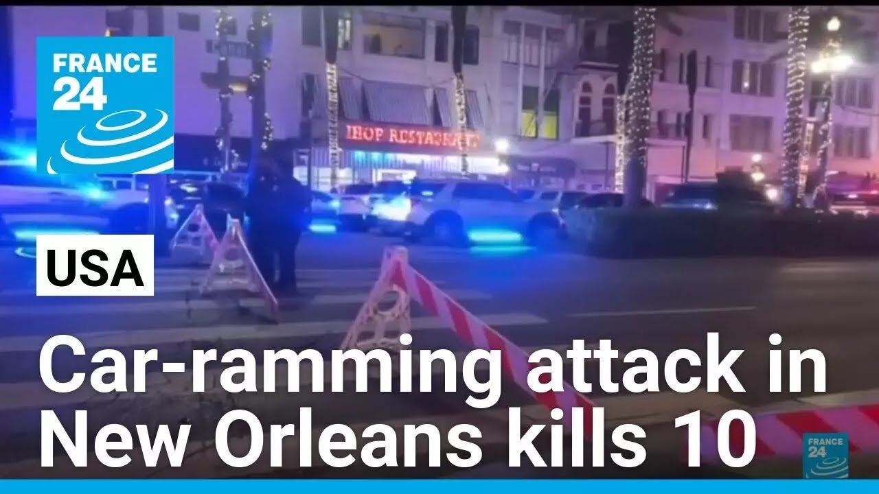 Deadly Car-Ramming Attack in New Orleans Leaves 10 Dead, Dozens Injured