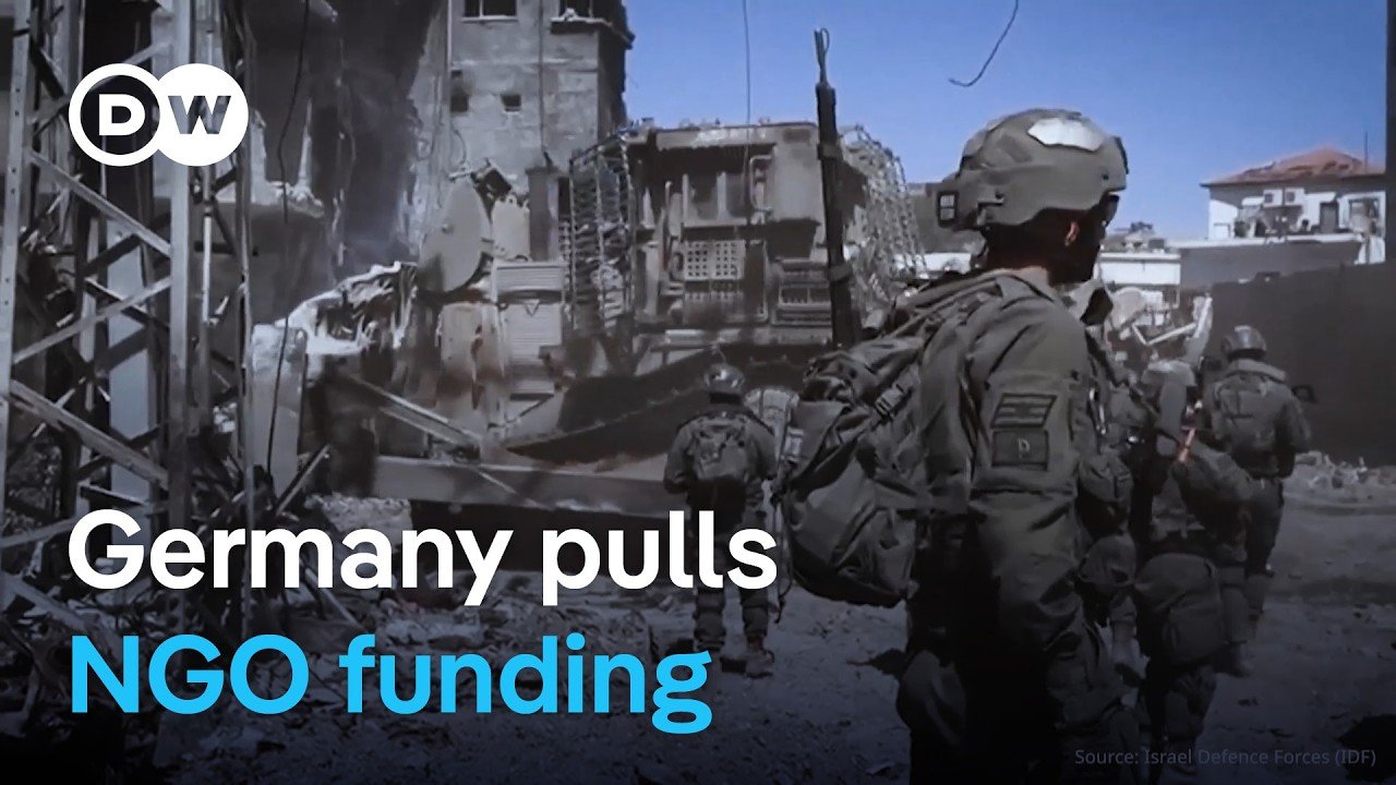 Germany Cuts Funding to NGOs Critical of Israeli Government, DW News Reports