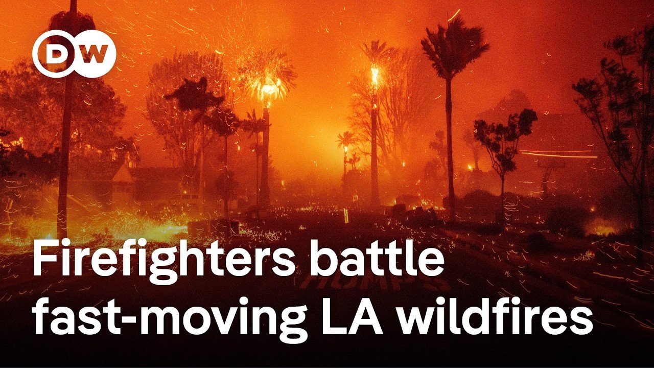 Wildfires Rage in Los Angeles’ Pacific Palisades Enclave, Impacting Upper-Class Community