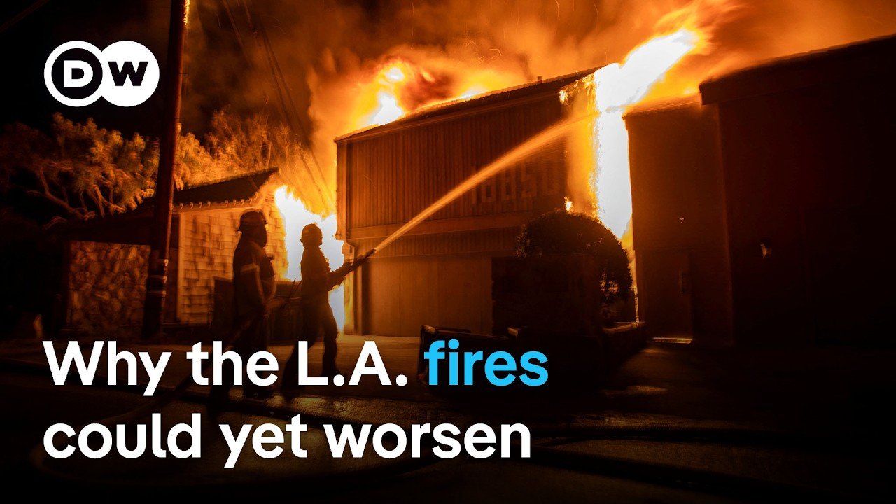 California Wildfires Claim Lives and Destroy Buildings, DW News Reports
