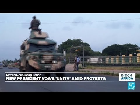 Mozambique’s New President Commits to Unity in Inaugural Speech Amid Protests