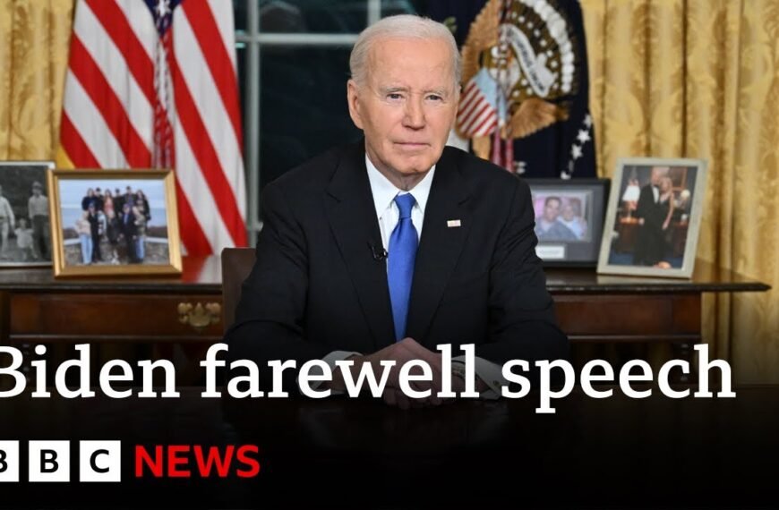 President Biden Highlights Risks of Emerging Oligarchy in Farewell Address