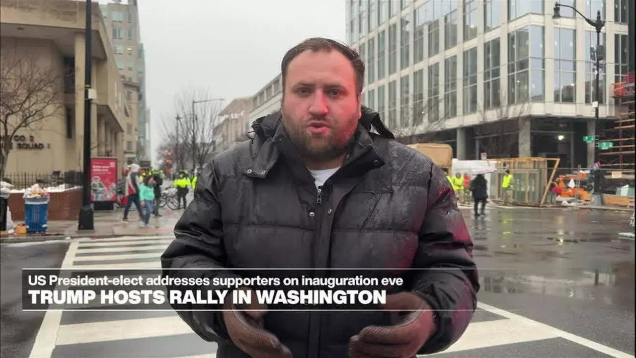 Thousands Gather in Washington for Pre-Inauguration Trump Support Rally