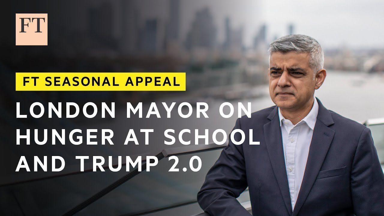 London Mayor Sadiq Khan Addresses School Hunger and Comments on Trump’s Political Return in FT Interview