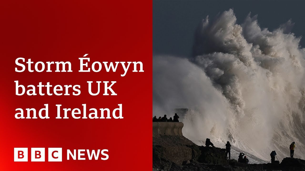 Storm Éowyn Causes Widespread Disruption with 100mph Gusts, Leaving One Million Without Power in UK and Ireland