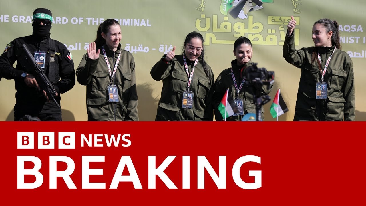 Four Female Hostages Released by Hamas to Israeli Military