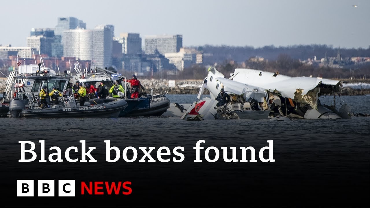 Black Boxes Recovered from Fatal Plane Crash in Washington DC