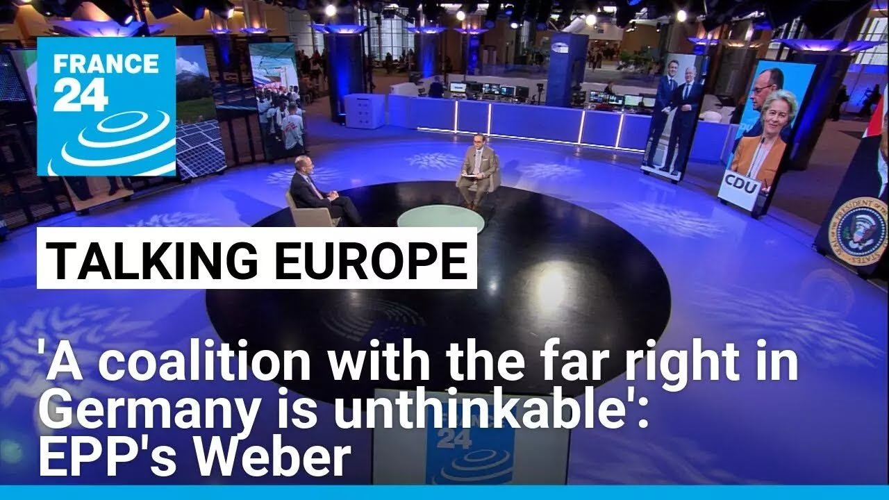 EPP Leader Manfred Weber Asserts Coalition with Far Right in Germany Unthinkable, States FRANCE 24