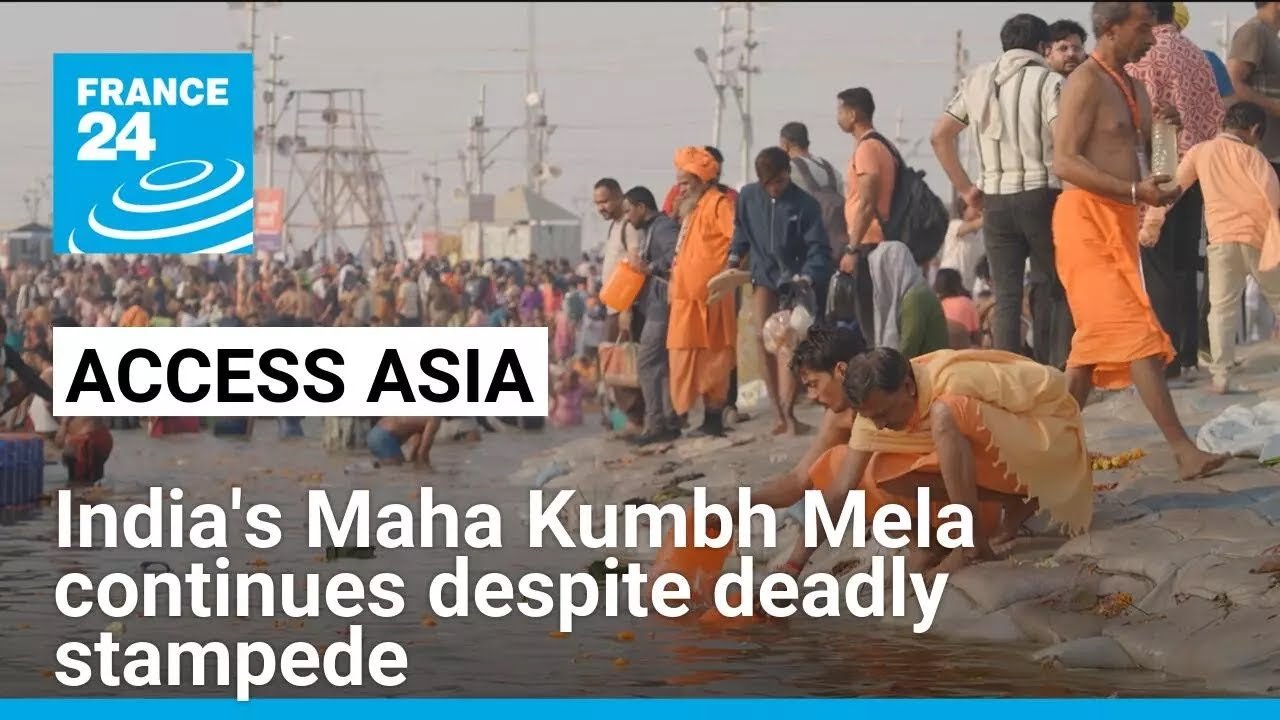 Deadly Stampede at Maha Kumbh Mela; Festival Continues Amid Tragedy