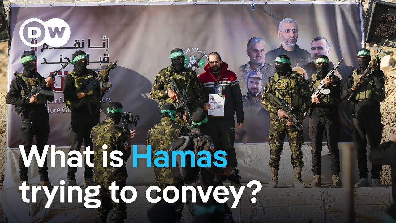 Hamas Releases Three Israeli Hostages in Coordinated Event, Reports DW News