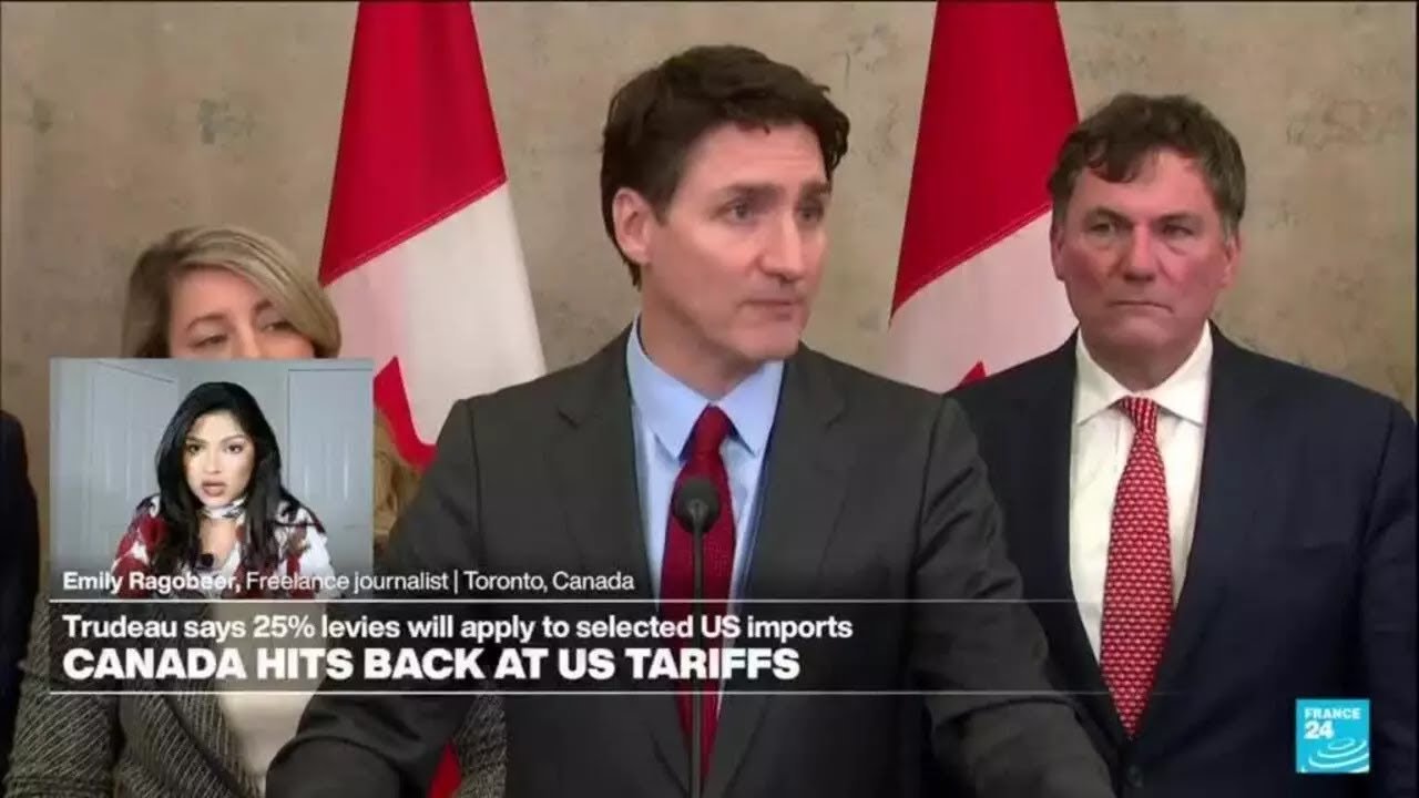 Canada Implements Retaliatory Tariffs Against the United States, FRANCE 24 Reports