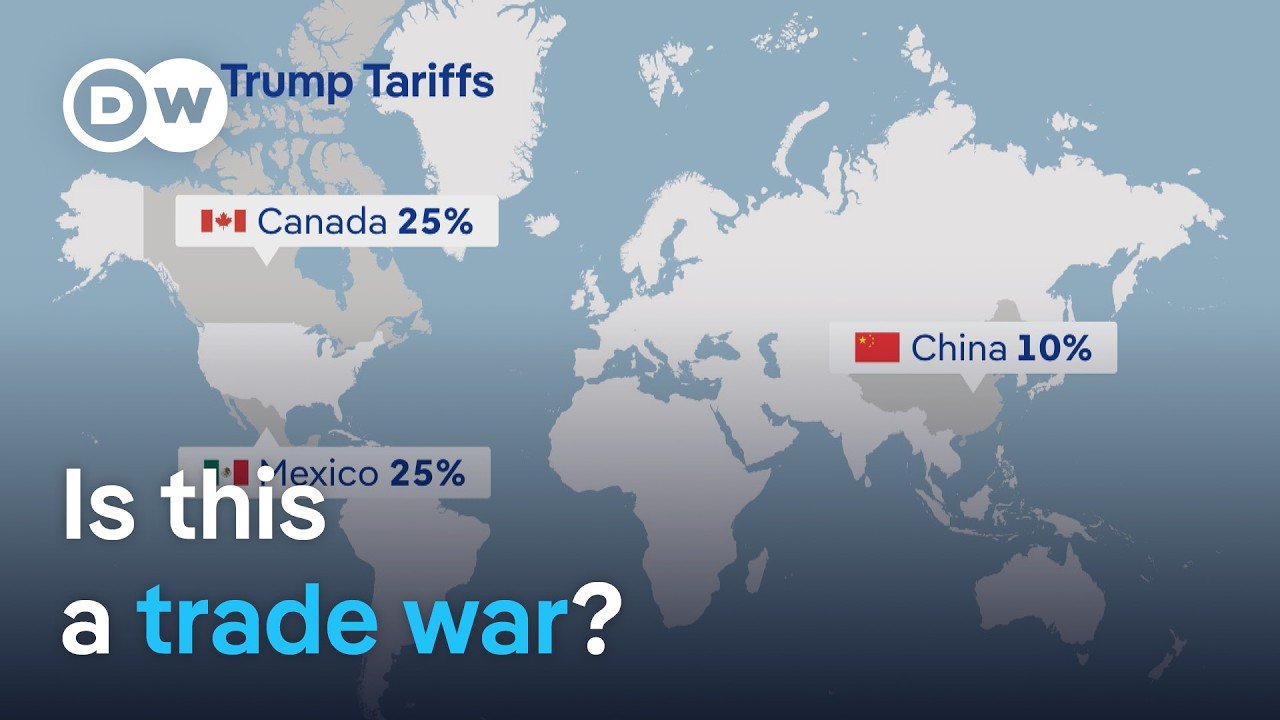 Trump’s New Tariffs Prompt Concerns of Potential Trade War, DW News Reports