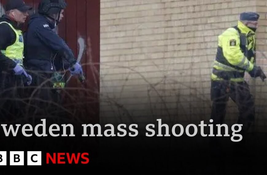 At Least 10 Killed in Sweden’s Deadliest Mass Shooting, Reports BBC News