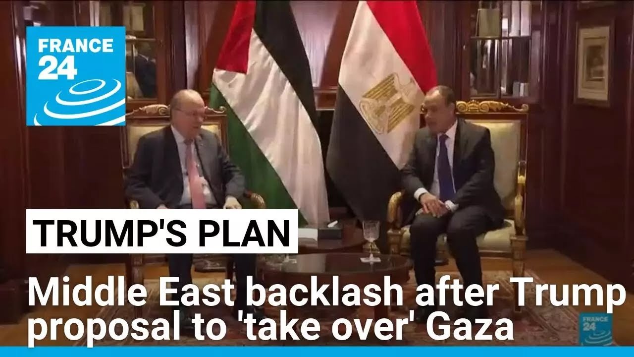 Middle East Responds to Trump’s Proposal to ‘Take Over’ Gaza