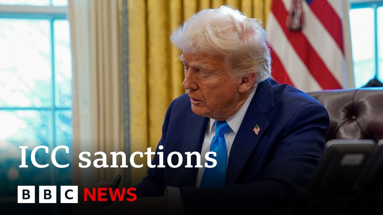 President Trump Imposes Sanctions on International Criminal Court, According to BBC News