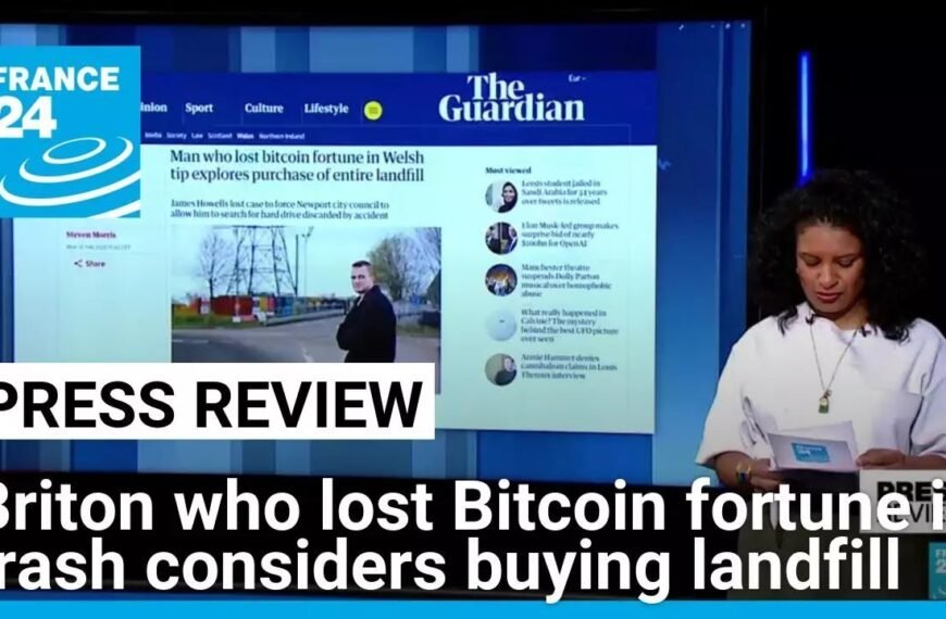 UK Man Considers Buying Landfill to Recover $700M Worth of Lost Bitcoin