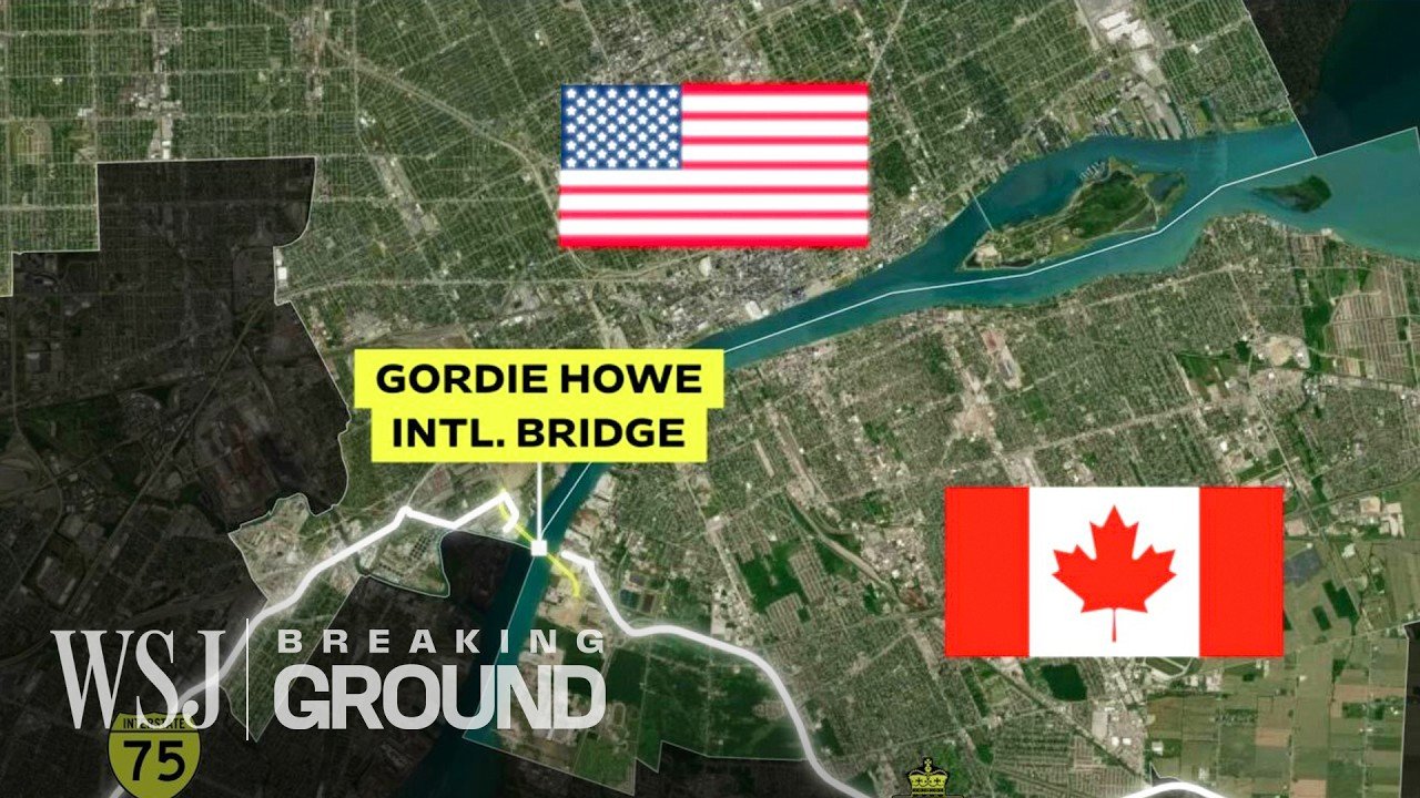 $4.6 Billion Bridge Focus of U.S.-Canada Tariff Dispute, According to WSJ Report