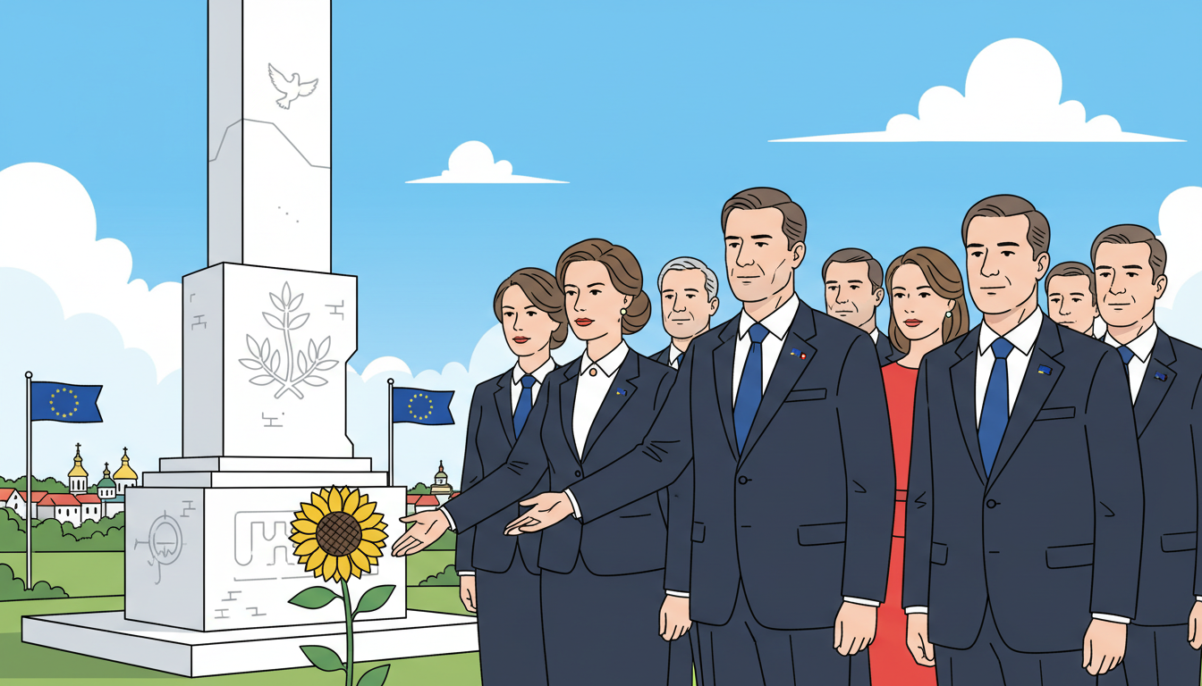 EU_Officials_Express_Support_for_Ukraine_at_Bucha_Commemoration_Ceremony