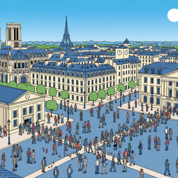 French Legislative Elections: Voter Turnout Increases at Midday Across Major Cities