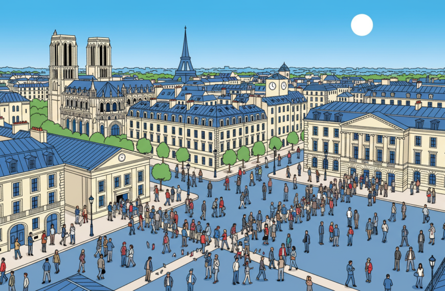 French Legislative Elections: Voter Turnout Increases at Midday Across Major Cities