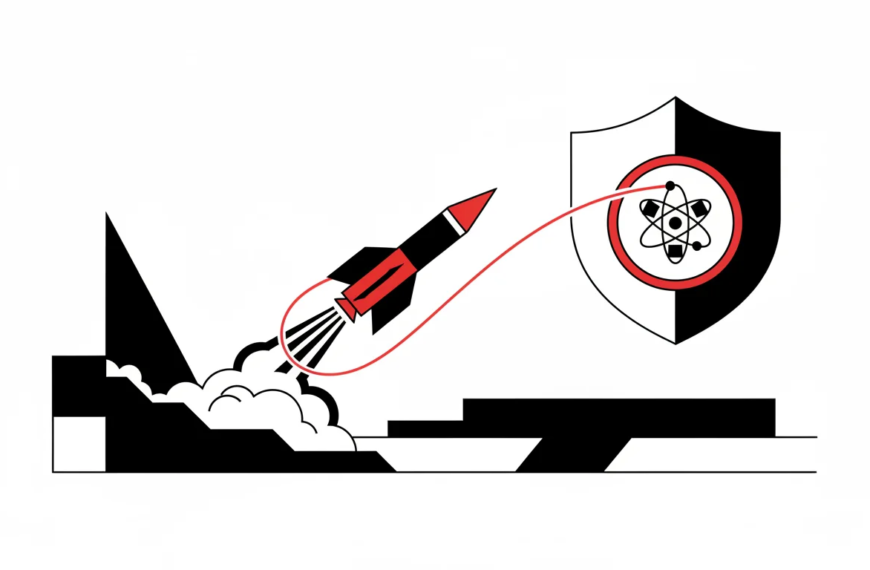 Iran Launches Strikes Near Israeli Nuclear Facility