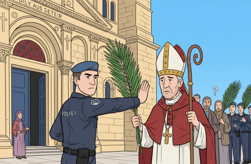Israeli_Police_Prevent_Catholic_Leader_From_Holding_Palm_Sunday_Mass_at_Church_of_the_Holy_Sepulchre