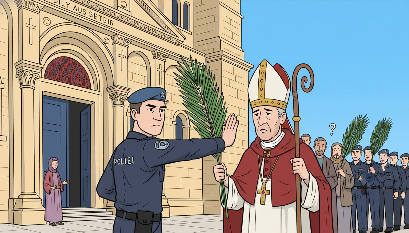 Israeli_Police_Prevent_Catholic_Leader_From_Holding_Palm_Sunday_Mass_at_Church_of_the_Holy_Sepulchre