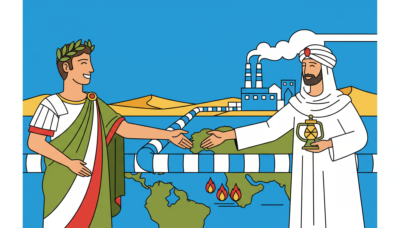 Italy and Algeria to Strengthen Cooperation on Gas Deliveries