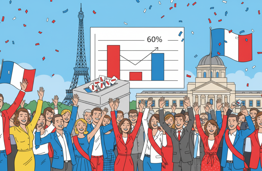 Left-Wing Coalition Wins 60% of the Vote in Paris During French Legislative Elections