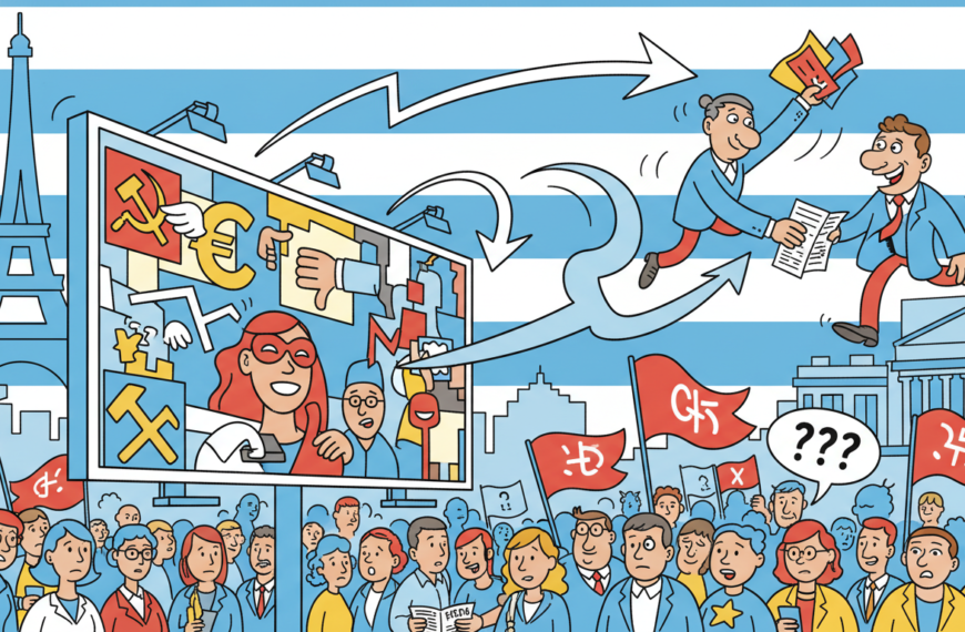 Misleading Campaign Advertisements Target French Far-Left in Elections