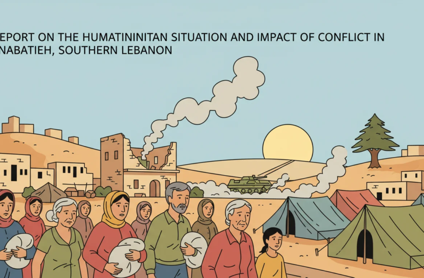 Report on the Humanitarian Situation and Impact of Conflict in Nabatieh, Southern Lebanon